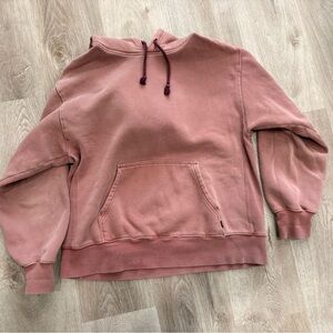 TNA Mauve Hoodie with Drawstring